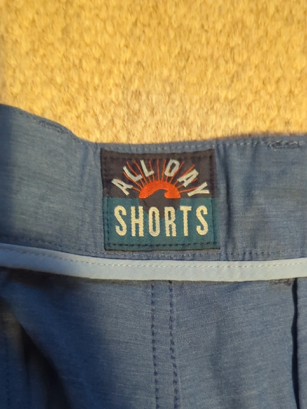 Mens Faherty All Day Shorts Blue Size 36